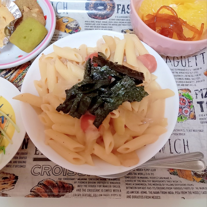 味噌クリームパスタ